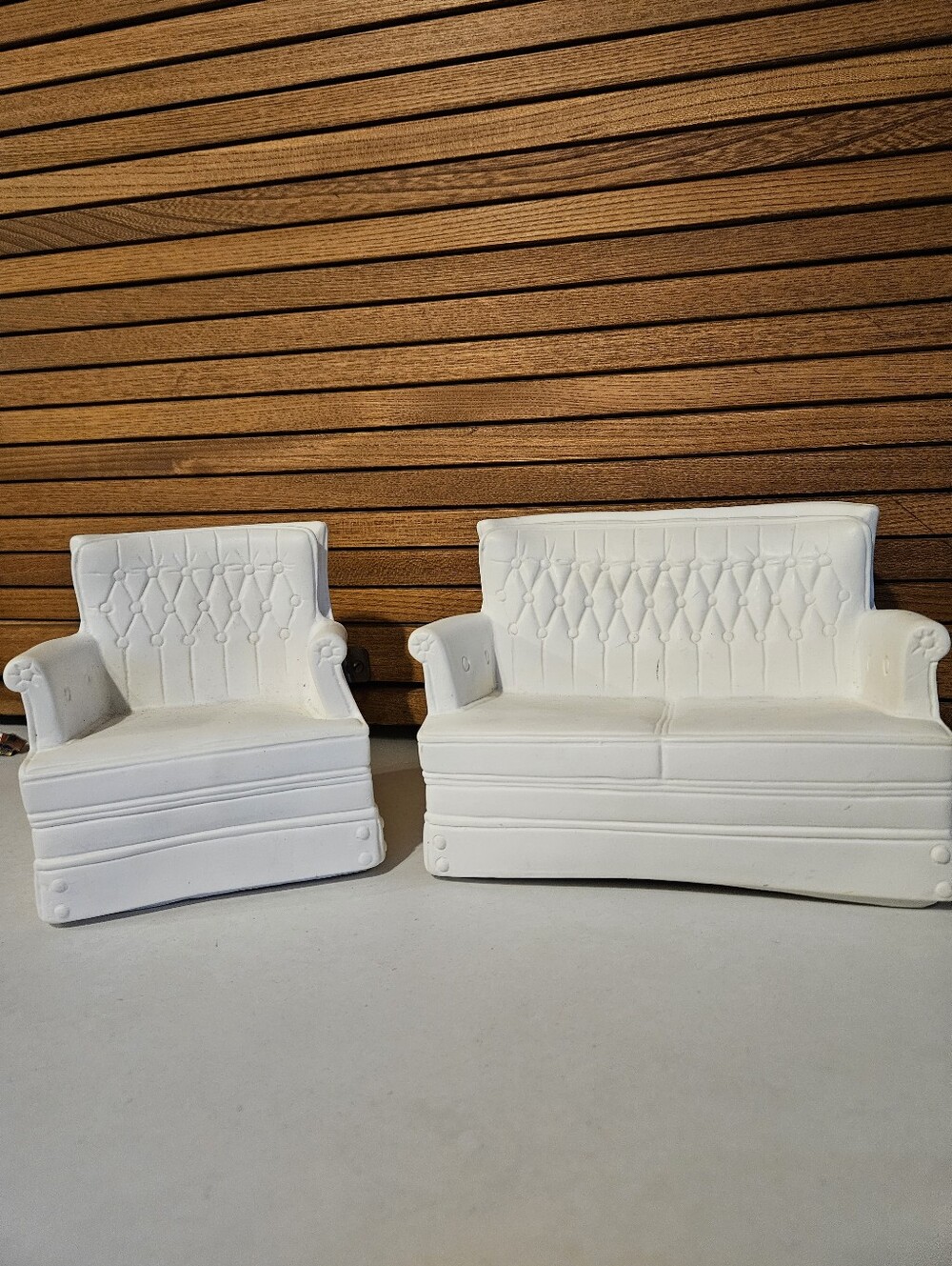 VTG 1978 Marx Sindy Dollhouse Living Room Furniture